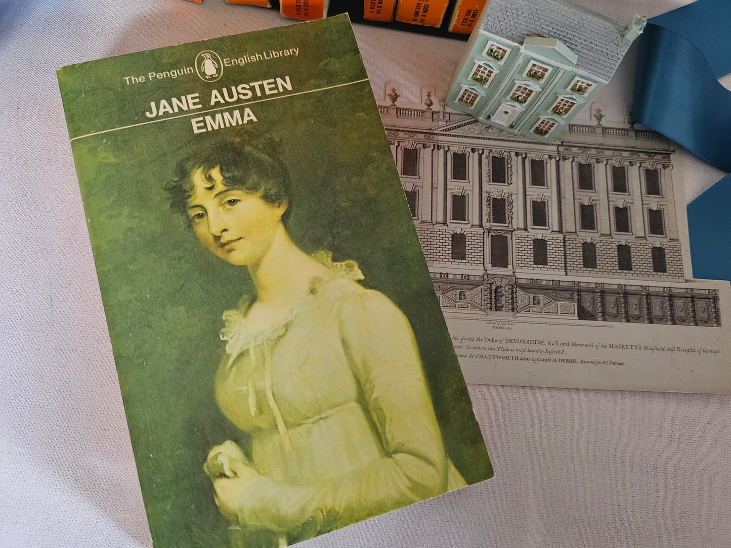 1976 Jane Austen Vintage Set / Penguin Books, London / 7 Paperback Books / In Good Condition / Pride &amp; Prejudice, Emma, Persuasion etc.