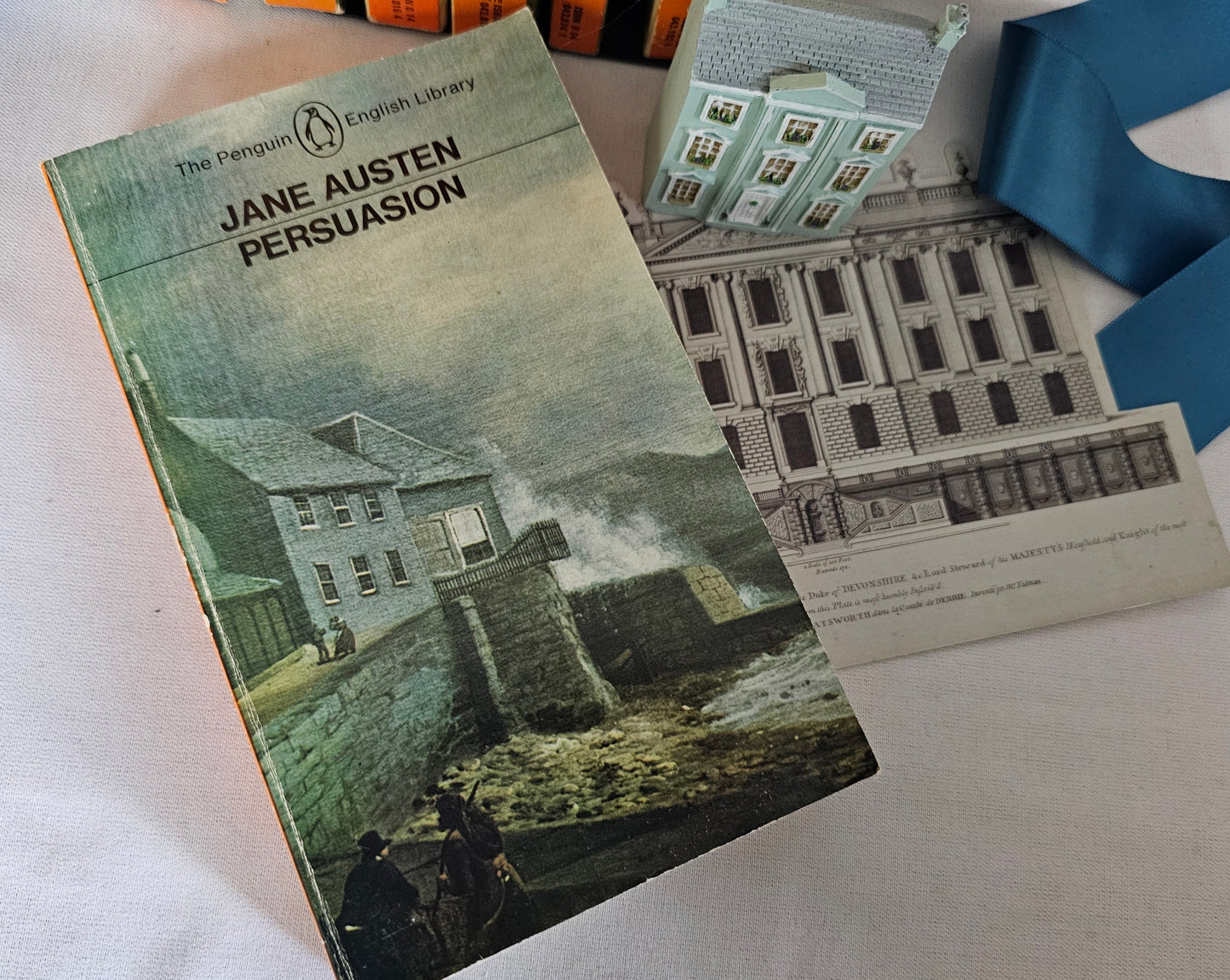 1976 Jane Austen Vintage Set / Penguin Books, London / 7 Paperback Books / In Good Condition / Pride &amp; Prejudice, Emma, Persuasion etc.