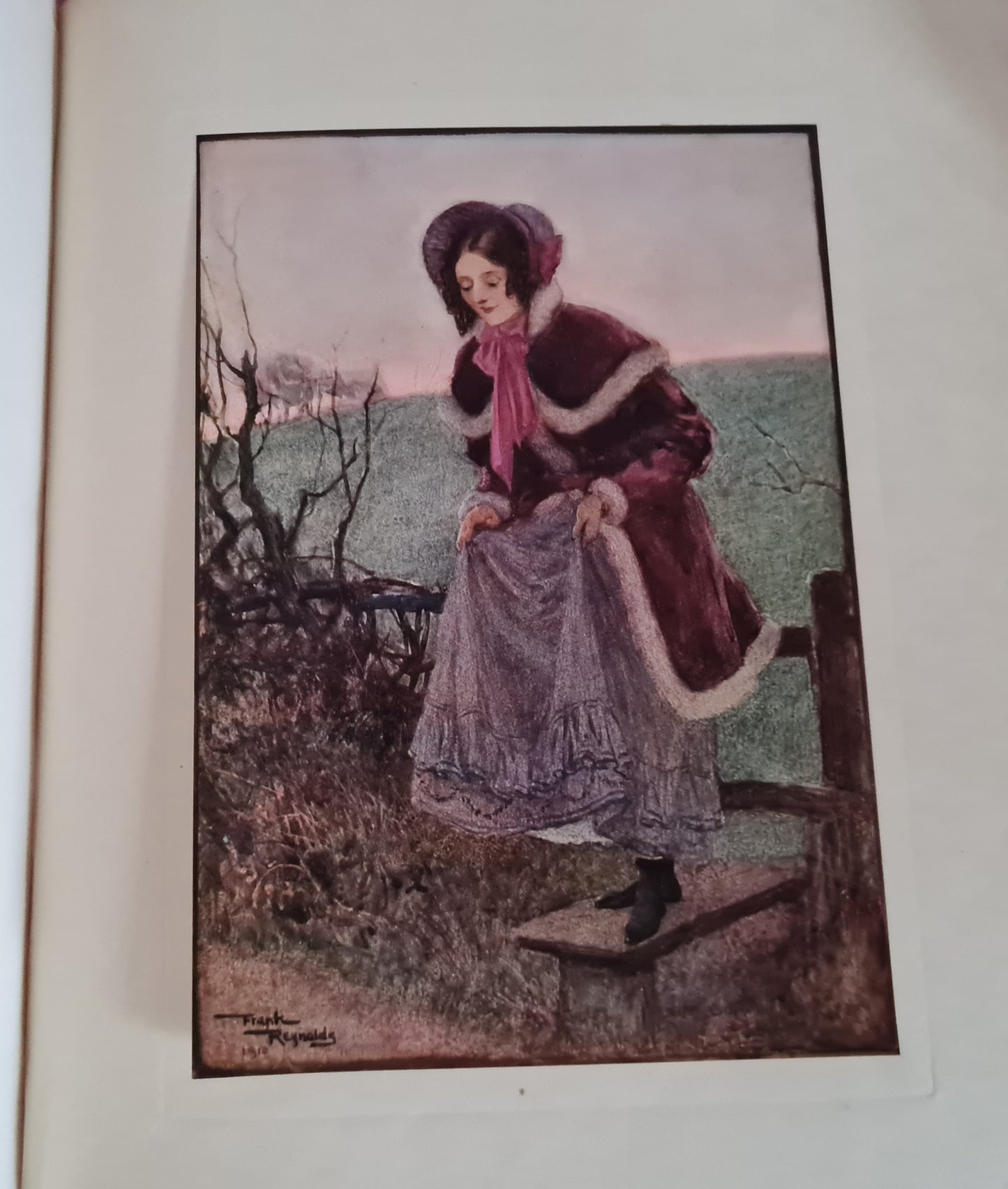 1920 Mr Pickwick by Charles Dickens / Pages From the Pickwick Papers / Beautifully Illustrated by Frank Reynolds / Good Condition LARGE Book