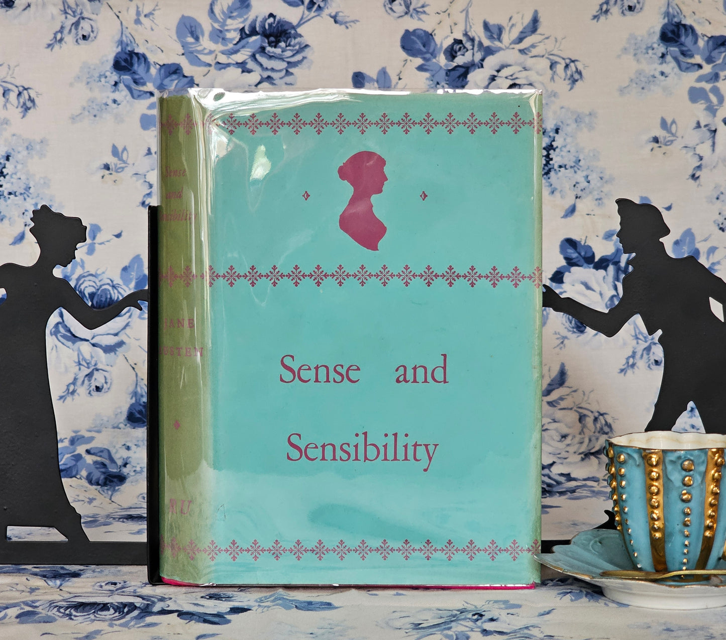 1950 Sense and Sensibility by Jane Austen / Reader's Union, JM Dent & Sons London / Sixteen Colour Plates by CE Brock / Dust Wrapper