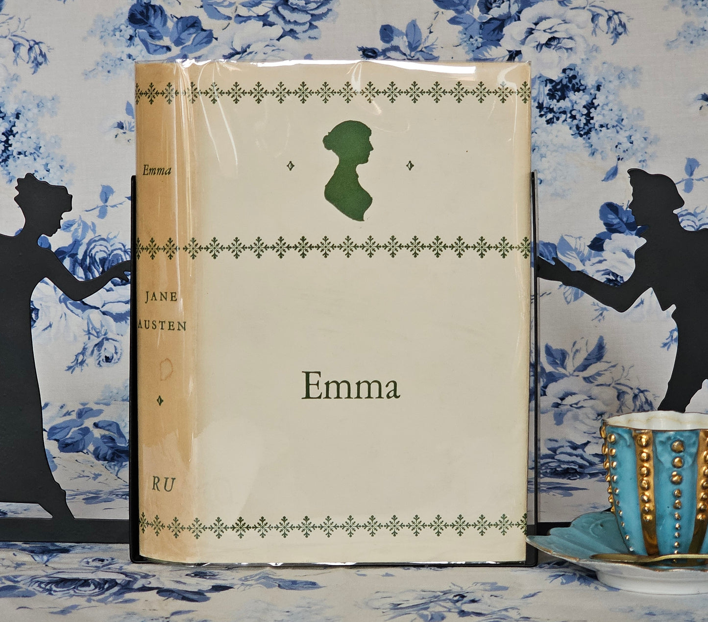 1950 Emma by Jane Austen / Reader's Union, JM Dent & Sons London / Sixteen Colour Plates by CE Brock / Dust Wrapper / Good Vintage Condition