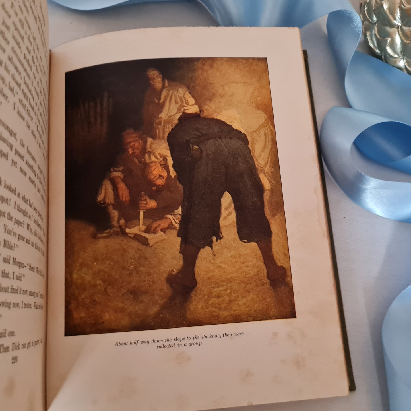 1911 Treasure Island by Robert Louis Stevenson / 1911 First Edition Thus / Cassell & Co., London / Illustrated in Colour by NC Wyeth