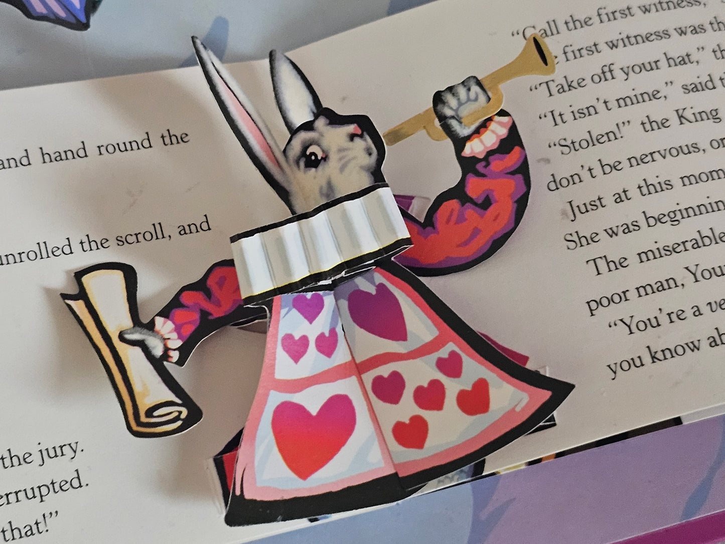 2003 Alice's Adventures in Wonderland  / Beautiful Vintage Pop-Up Book by Sabuda / Simon & Schuster, London / In Excellent Condition