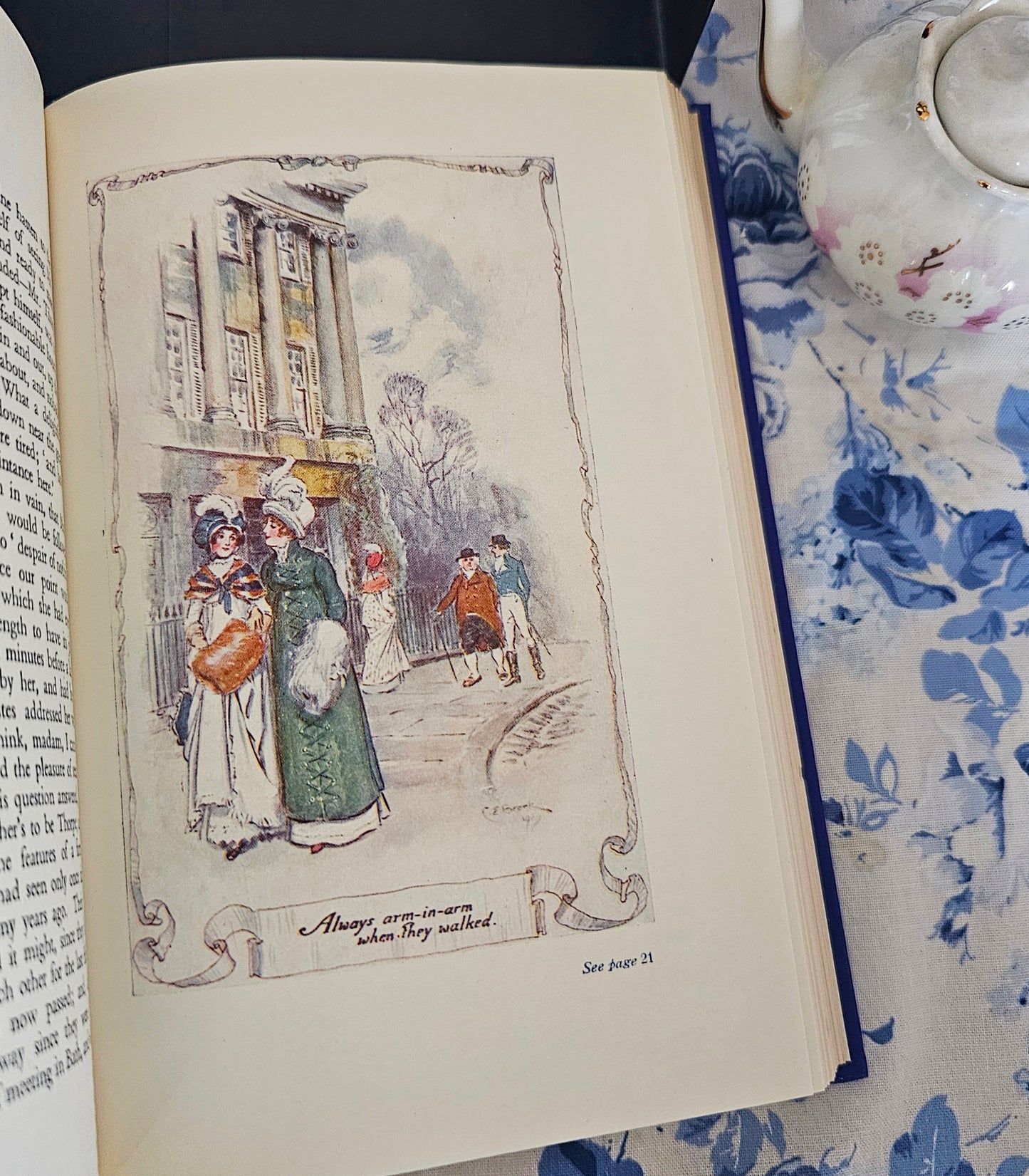 1950 Northanger Abbey by Jane Austen / Reader's Union JM Dent & Sons London / Sixteen Colour Plates by CE Brock / In Very Good Condition