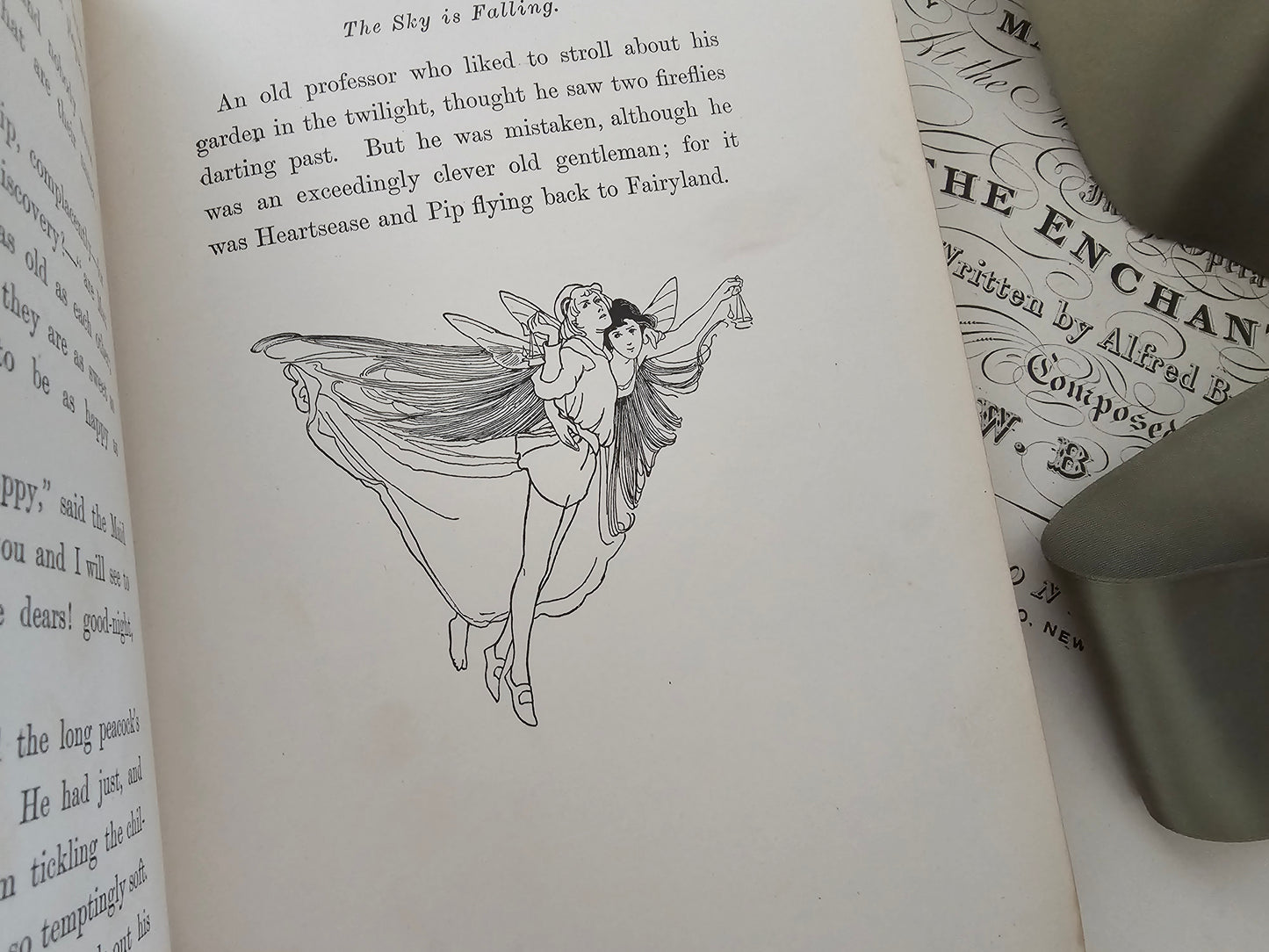 1897 To Tell the King the Sky is Falling by Shelia E Braine / Blackie & Son, London / Beautifully Illustrated by Alice B Woodward / Fantasy