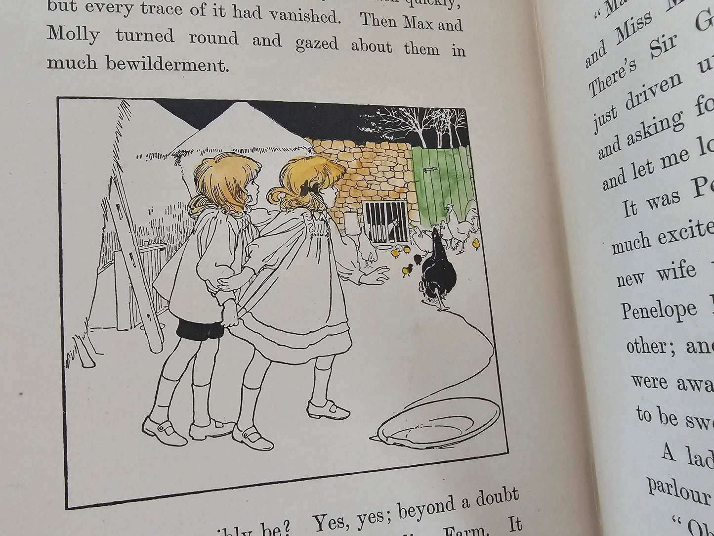 1897 To Tell the King the Sky is Falling by Shelia E Braine / Blackie & Son, London / Beautifully Illustrated by Alice B Woodward / Fantasy