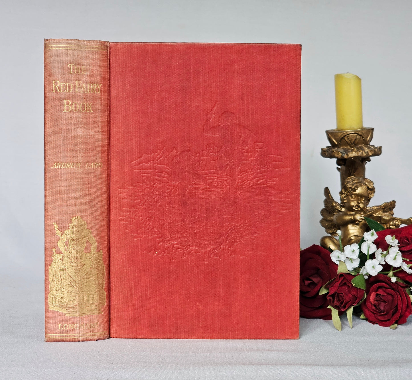 1930 The Red Fairy Book Edited by Andrew Lang / Longmans Green & Co. London / Beautifully Illustrated Vintage Book / In Good Condition