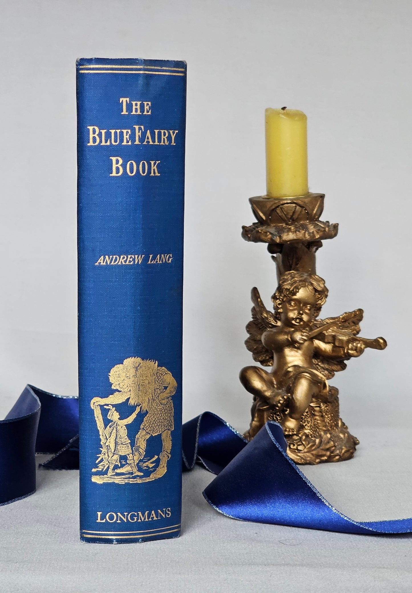 1928 The Blue Fairy Book Edited by Andrew Lang / In Very Good Condition / Beautiful Vintage Book of Fairy Tales / Richly Illustrated