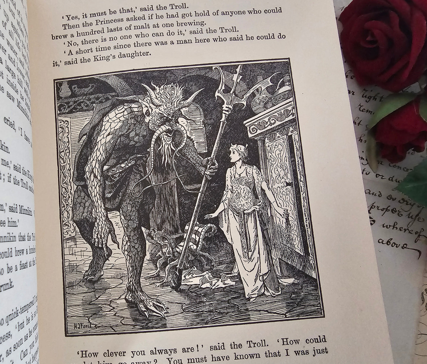 1930 The Red Fairy Book Edited by Andrew Lang / Longmans Green & Co. London / Beautifully Illustrated Vintage Book / In Good Condition