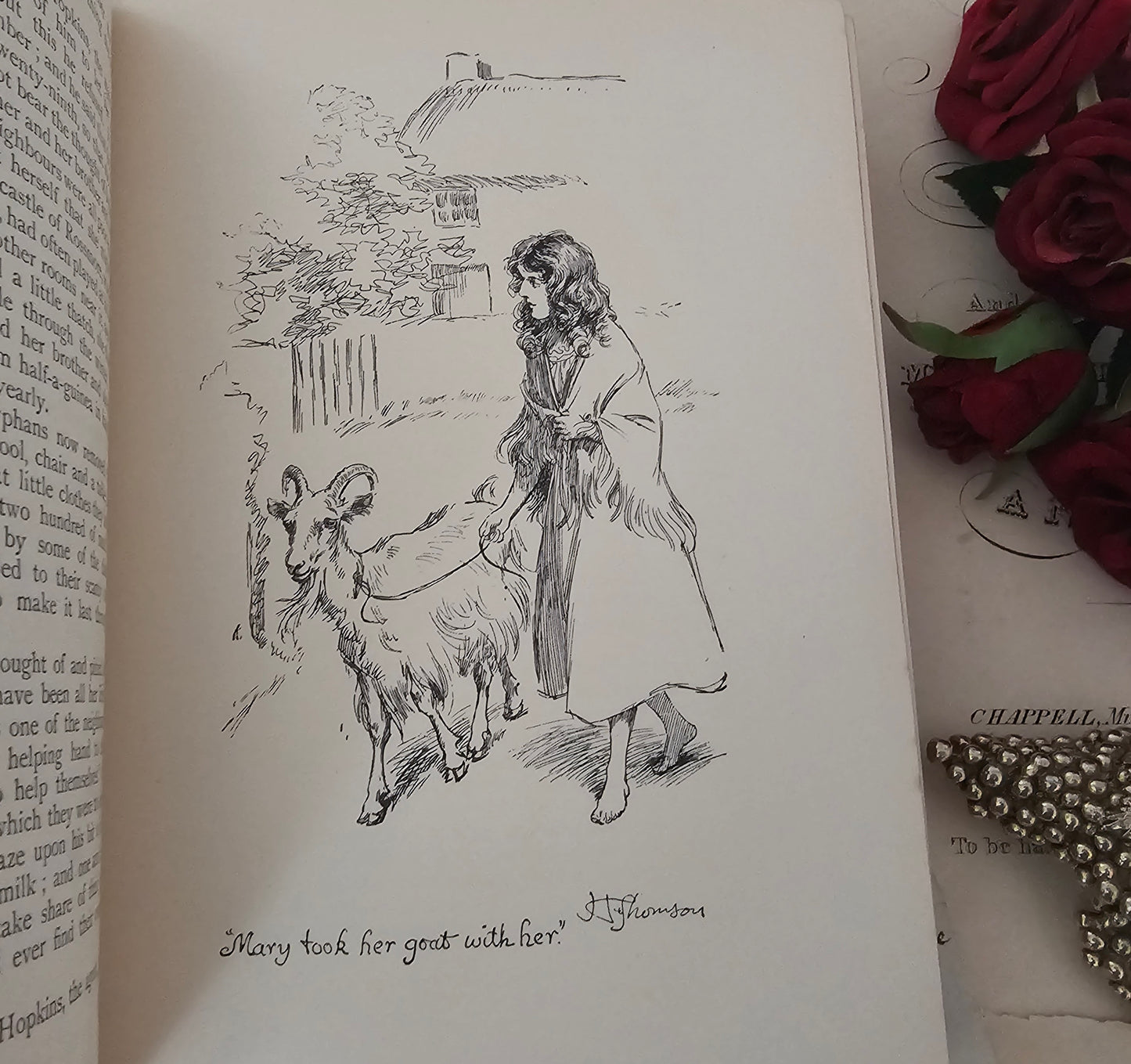 1903 Tales From Maria Edgeworth / Wells Gardner, Darton & Co., London / Lovely Antique Copy / Clean and Bright / Illustrated by Hugh Thomson