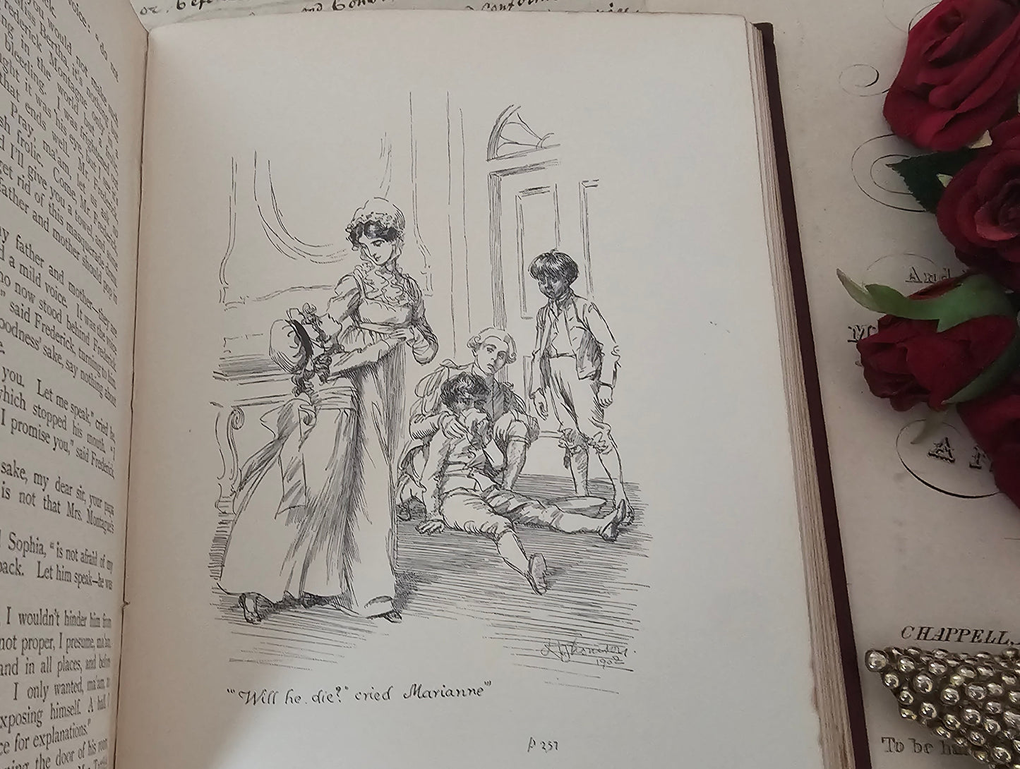 1903 Tales From Maria Edgeworth / Wells Gardner, Darton & Co., London / Lovely Antique Copy / Clean and Bright / Illustrated by Hugh Thomson