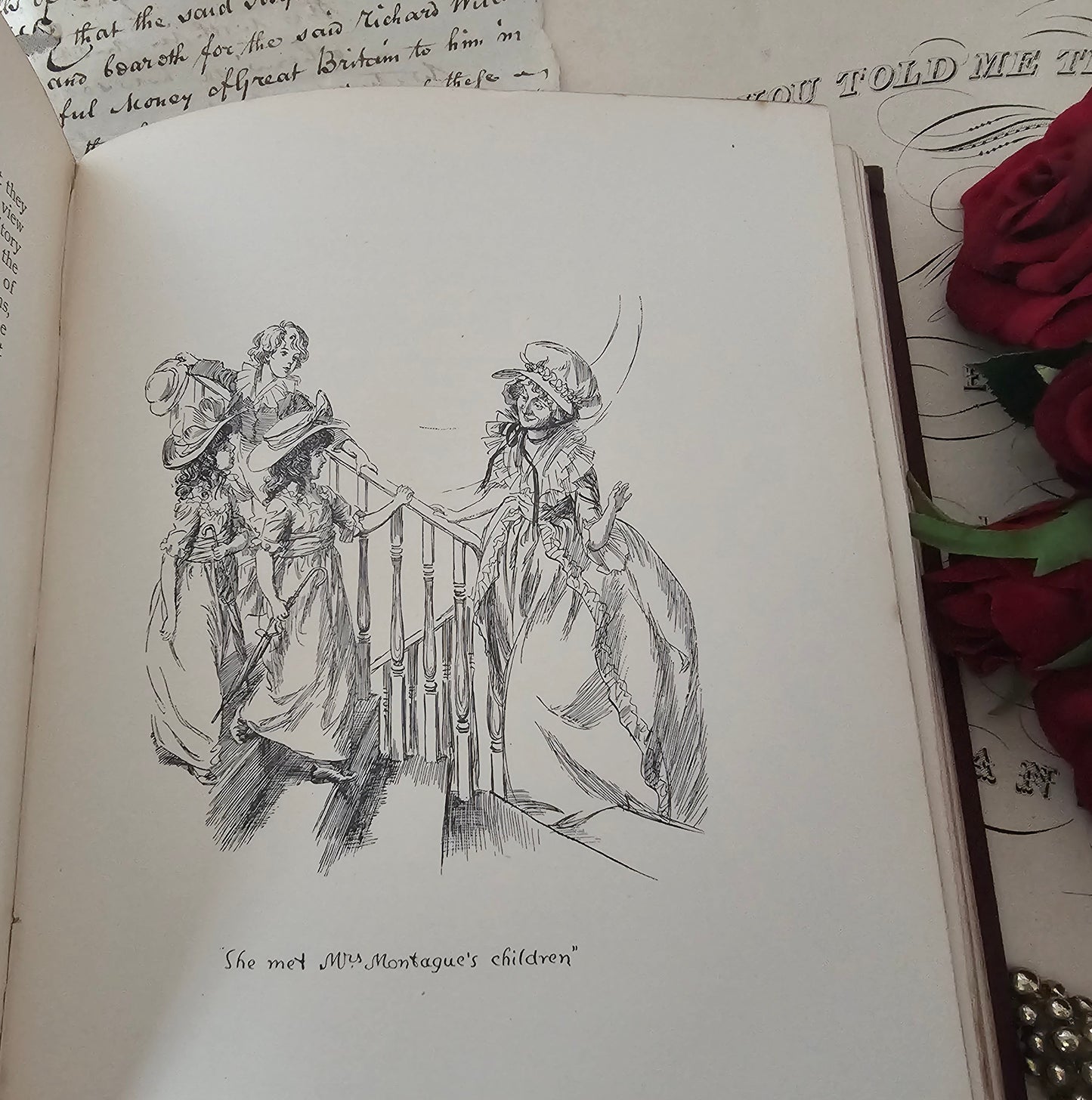 1903 Tales From Maria Edgeworth / Wells Gardner, Darton & Co., London / Lovely Antique Copy / Clean and Bright / Illustrated by Hugh Thomson