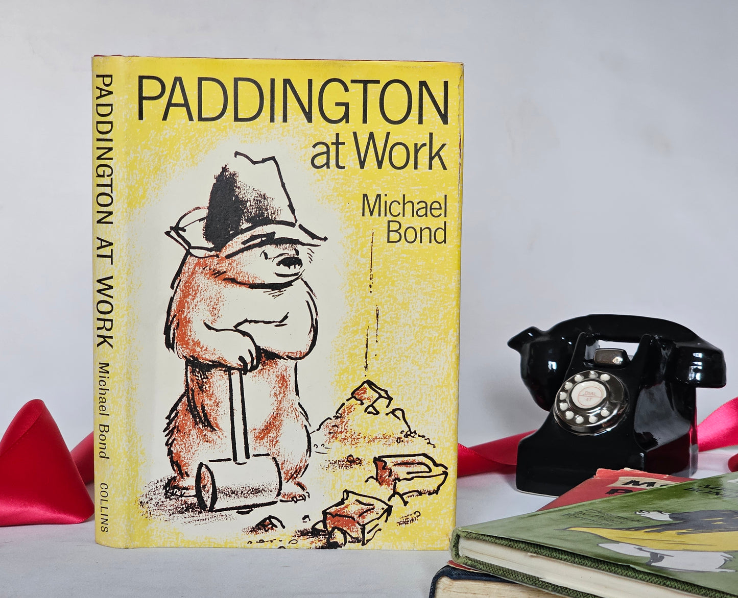 1966-76 Three Early Paddington Bear Books / Paddington at Work (1st Ed. 1966), More About Paddington (1966), Paddington Takes The Air (1976)