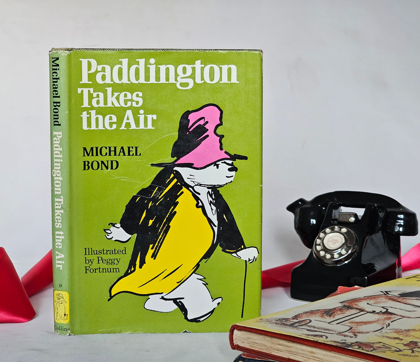 1966-76 Three Early Paddington Bear Books / Paddington at Work (1st Ed. 1966), More About Paddington (1966), Paddington Takes The Air (1976)