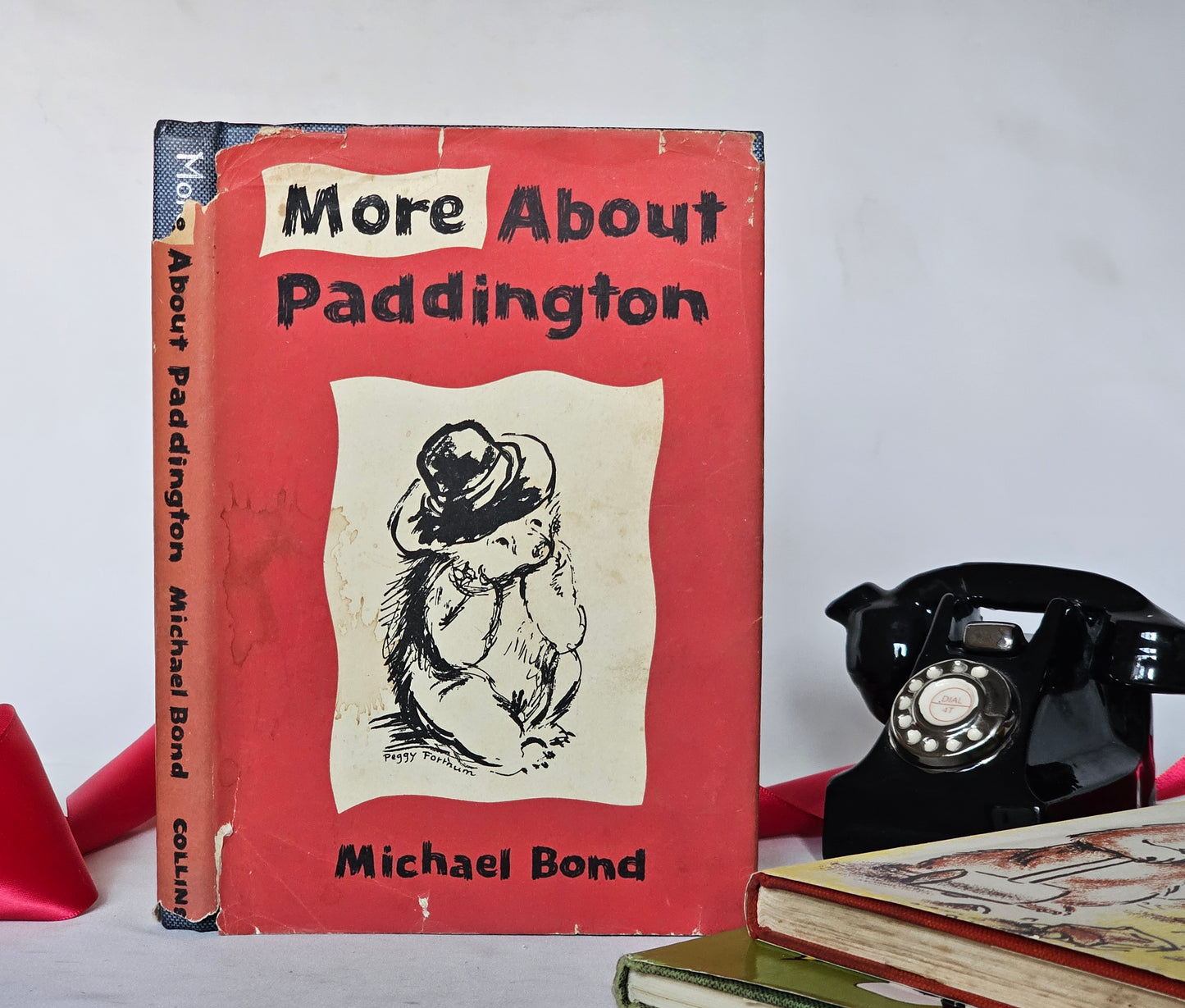 1966-76 Three Early Paddington Bear Books / Paddington at Work (1st Ed. 1966), More About Paddington (1966), Paddington Takes The Air (1976)