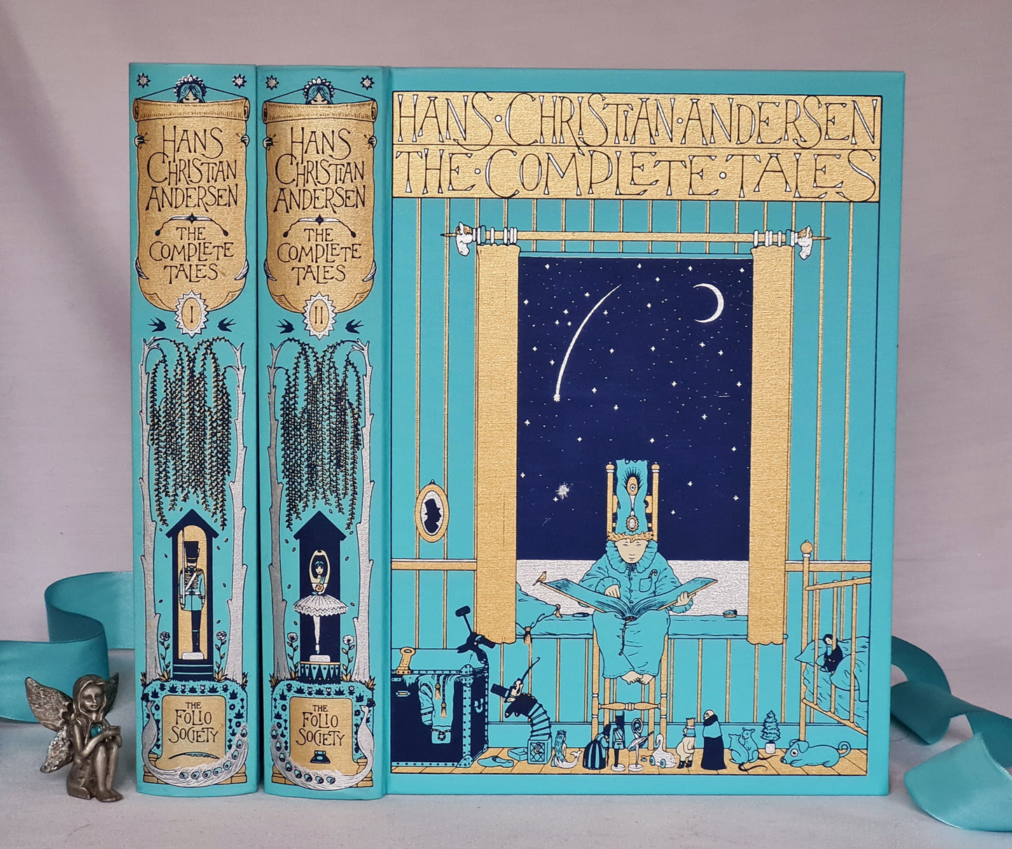 2005 Hans Christian Andersen The Complete Tales / Large Two Volume Set in Slipcase