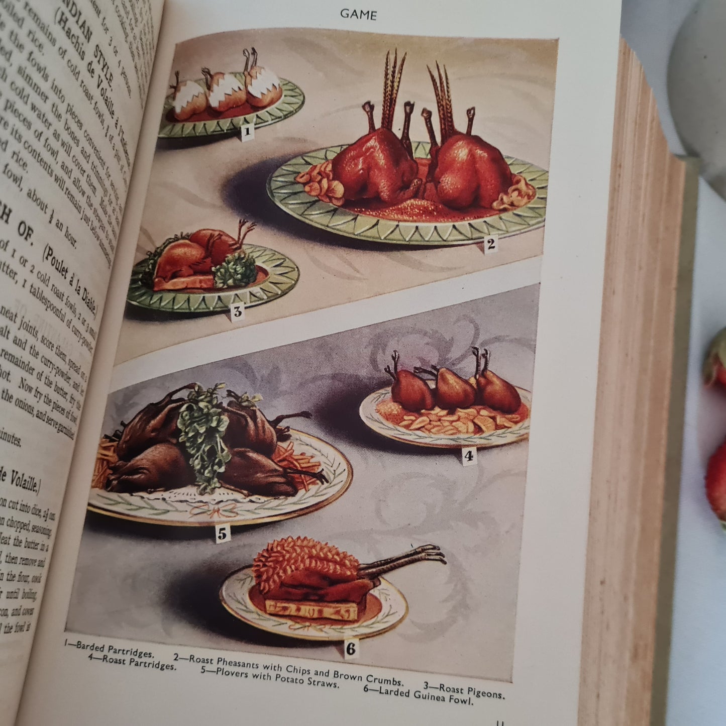 1949 Mrs Beeton's Household Management A Complete Cookery Book / Ward Lock & Co. / Vintage Book / In Excellent Condition / 16 Colour Plates