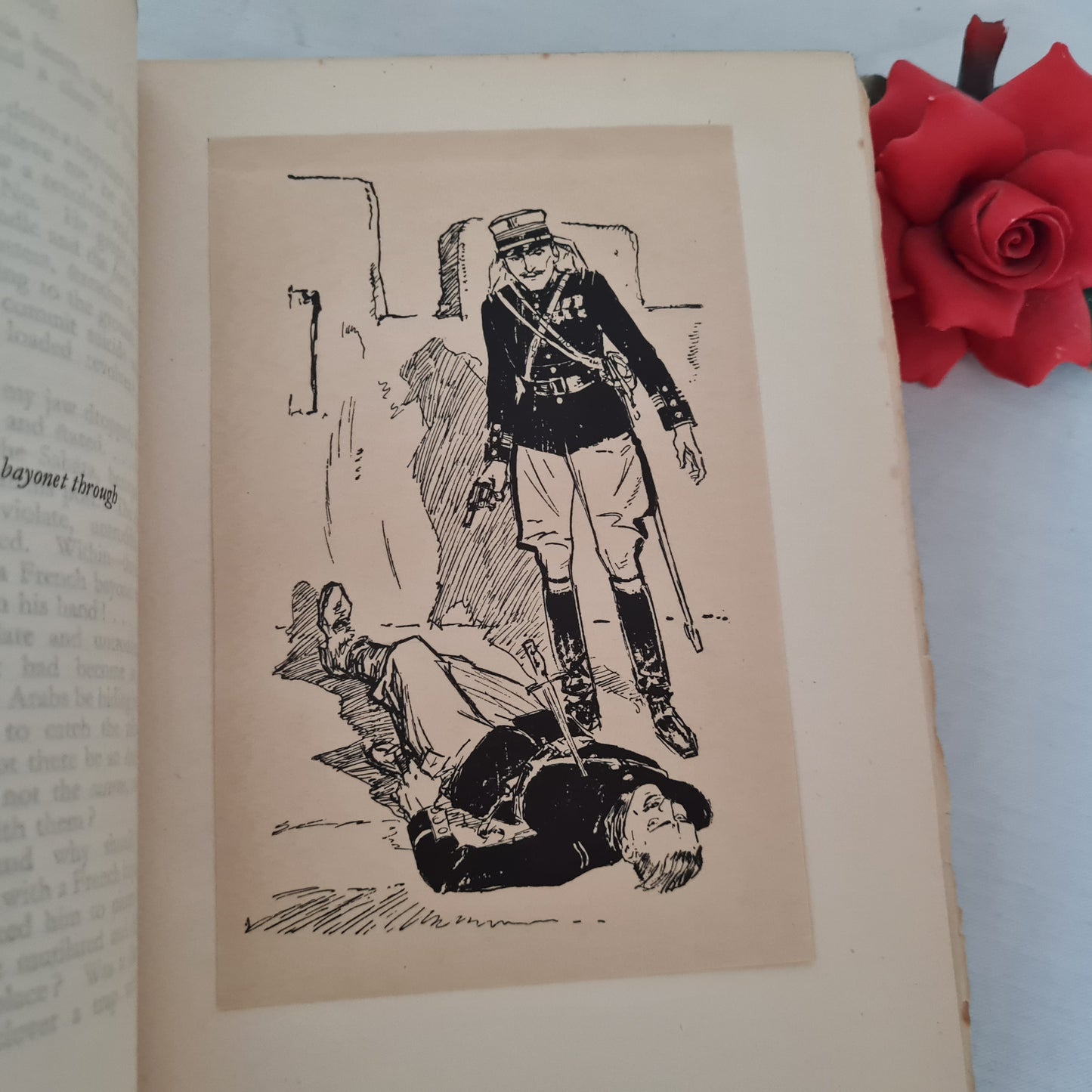 1927 Beau Geste by Percival Christopher Wren / SIGNED Deluxe Limited Edition Number 699 of 1,000 Copies / Bookplate Dedication By The Author