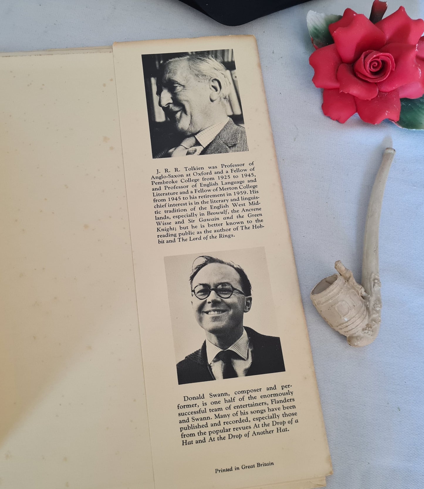 1968 Scarce FIRST EDITION Copy of The Road Goes Ever On - A Song Cycle / Music By Donald Swann and Poems by JRR Tolkien / Lord of Rings etc.