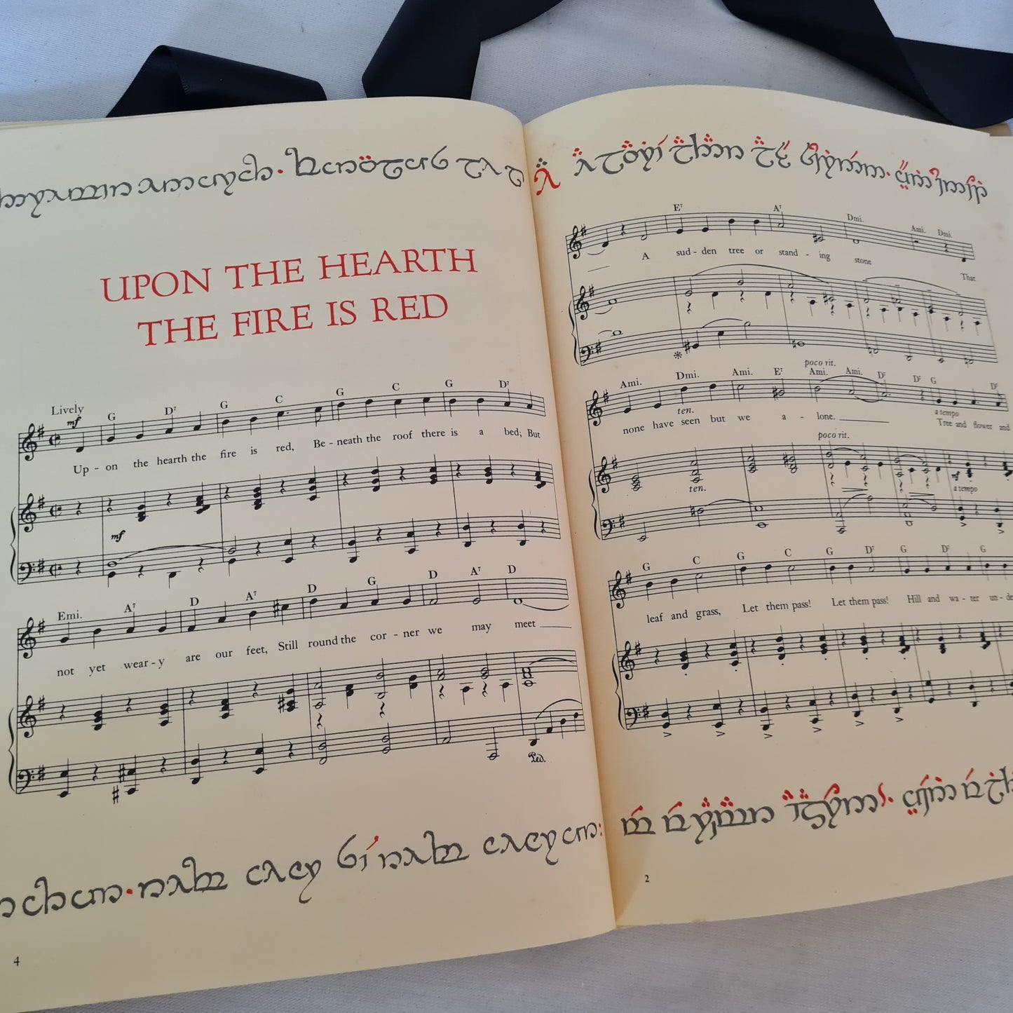 1968 Scarce FIRST EDITION Copy of The Road Goes Ever On - A Song Cycle / Music By Donald Swann and Poems by JRR Tolkien / Lord of Rings etc.