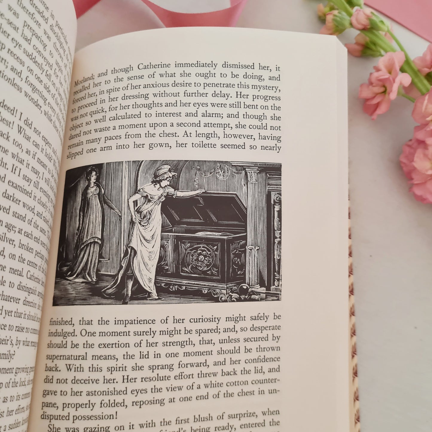 Northanger Abbey by Jane Austen / 2003, Folio Society London / In Excellent Condition / Lovely Wood Engraved Illustrations / Vintage Austen