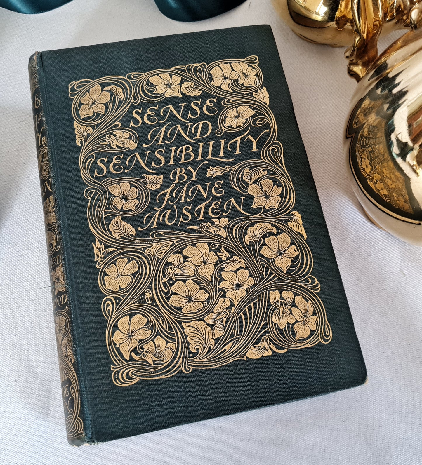 1899 Sense and Sensibility by Jane Austen / 1st Edition Thus, G Allen London / Highly Sought After Decorative Antique Edition / Illustrated