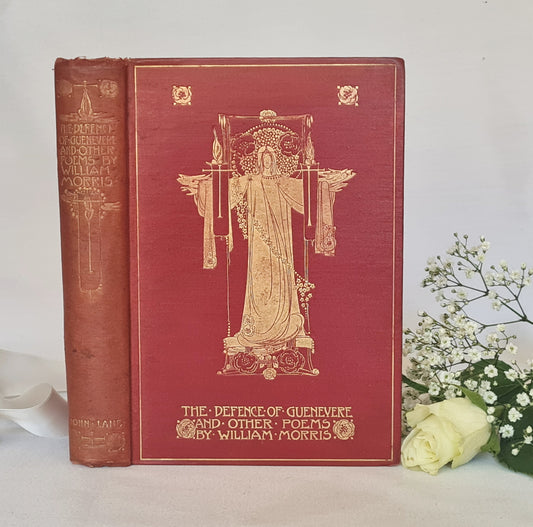 1904 The Defence of Guenevere & Other Poems by William Morris / First Edition / Beautiful Antique Book Richly Illustrated by Jessie M King