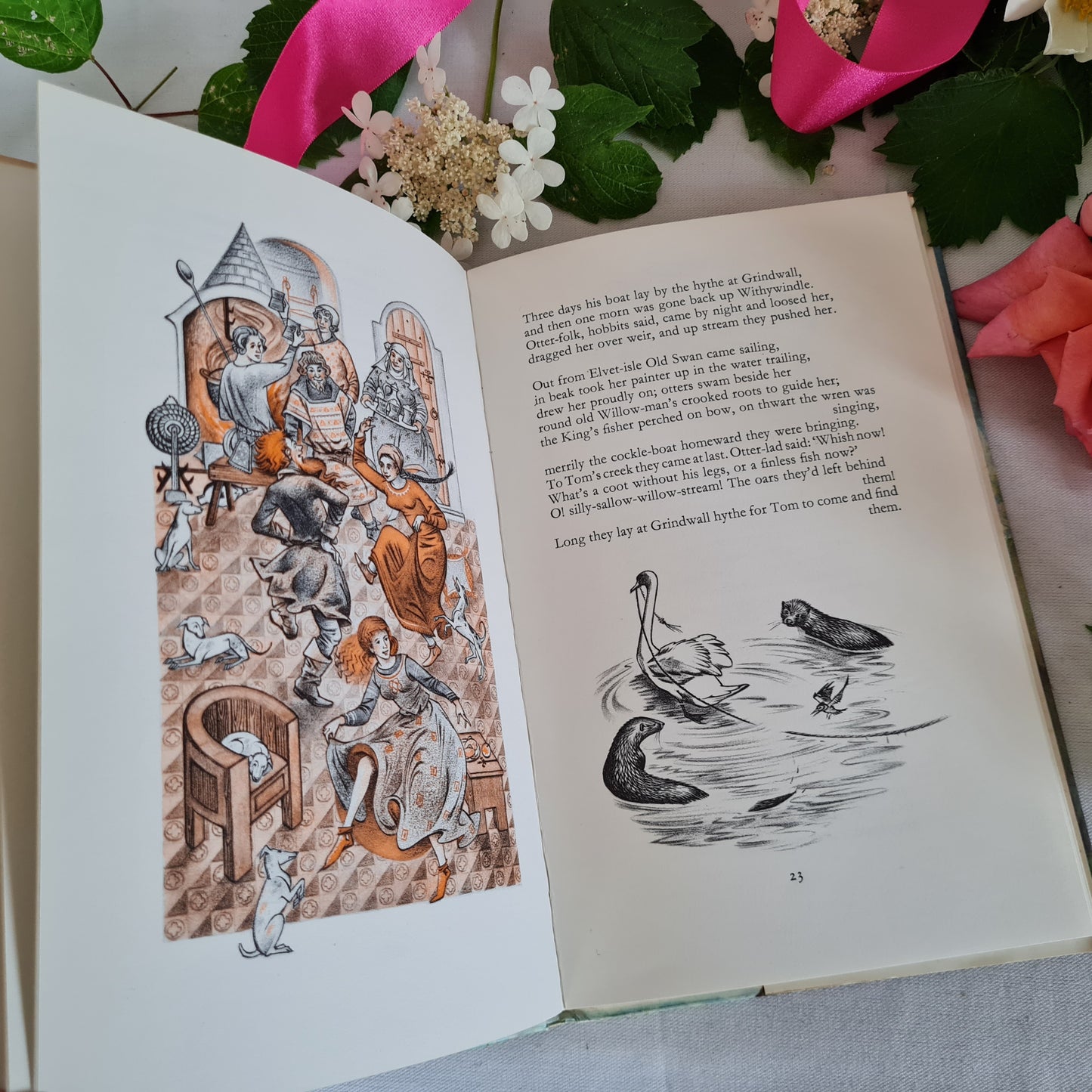 1962 FIRST EDITION The Adventures of Tom Bombadil and Other Verses From the Red Book by JRR Tolkien / Illustrated / Good Condition / Jacket