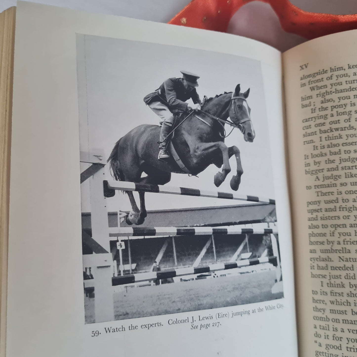 1948 Ponies and Riders A Book of Instruction For Young Riders by Mrs Victoria Hurst / Collins, London / Richly Illustrated / Vintage Book