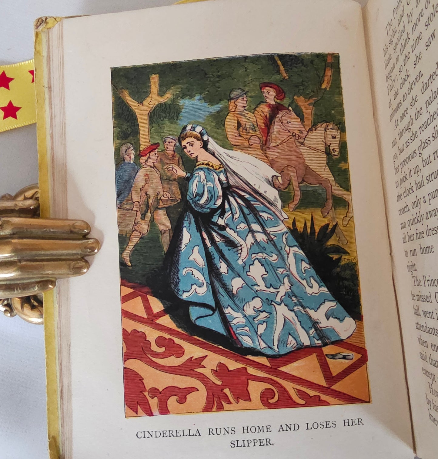 1870s Cinderella, Goldilocks etc. / SCARCE / Warne's National Nursery Library / Antique Book Around 150 Years Old / 48 Superb Colour Plates