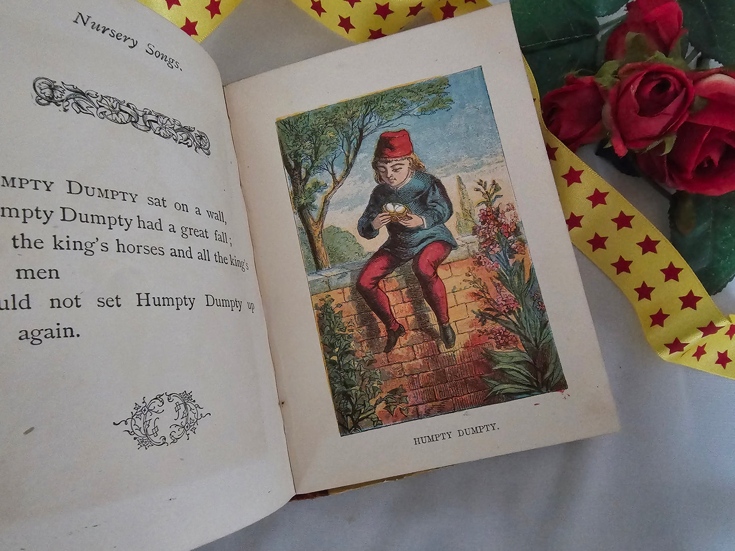 1870s Cinderella, Goldilocks etc. / SCARCE / Warne's National Nursery Library / Antique Book Around 150 Years Old / 48 Superb Colour Plates