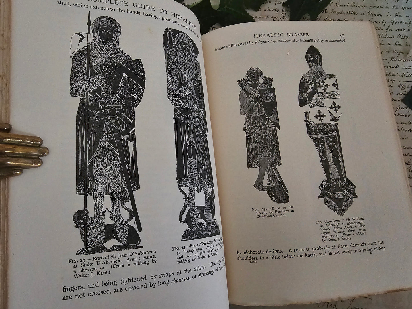 1950 A Complete Guide to Heraldry by Arthur Charles Fox-Davies / With Original Dust Wrapper / Nearly 800 Illustrations / In Good Condition