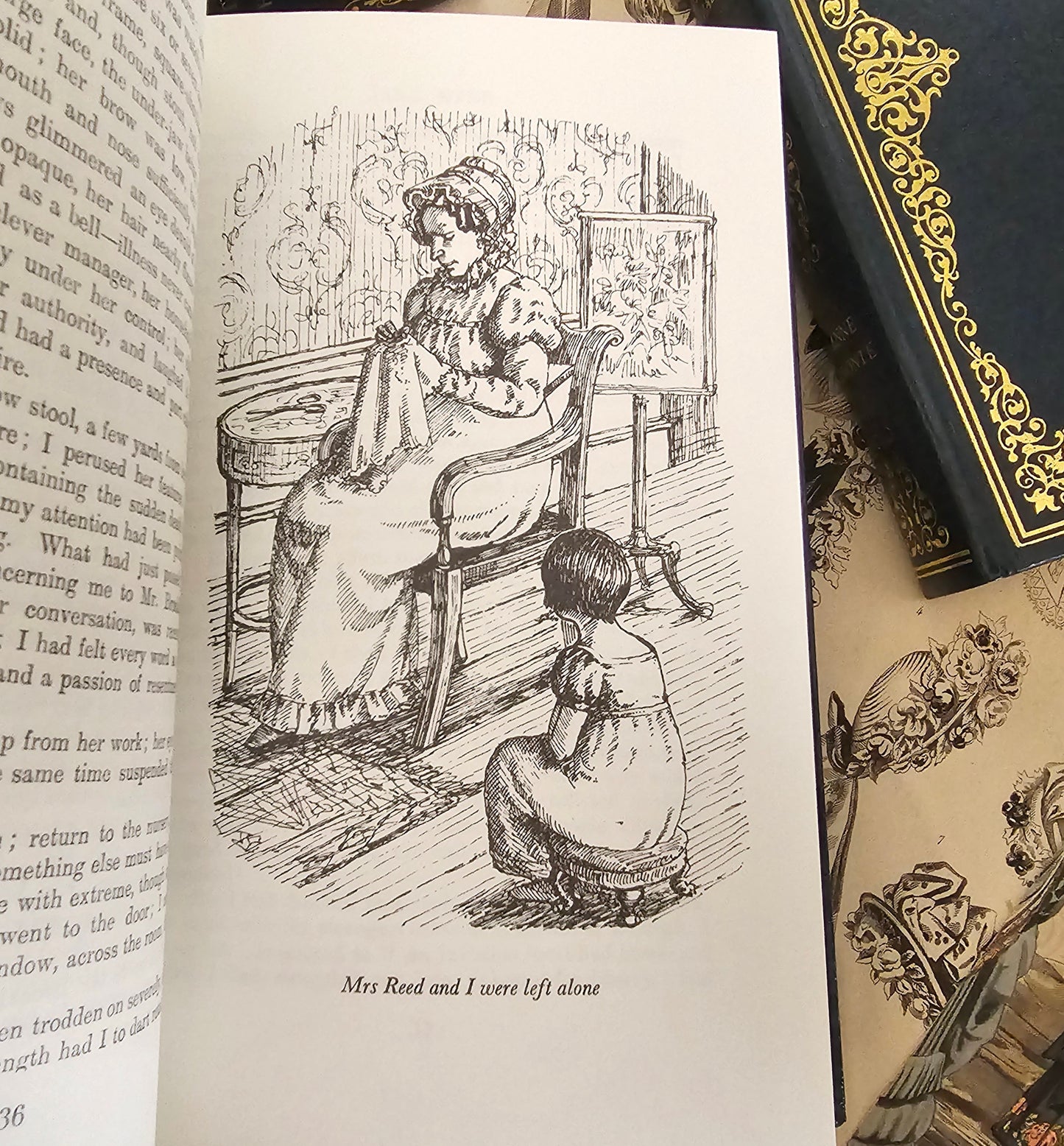 1972 Works of The Bronte Sisters / Vintage Matching Hardback Set in Five Volumes / Excellent Condition / Jane Eyre, Wuthering Heights etc.