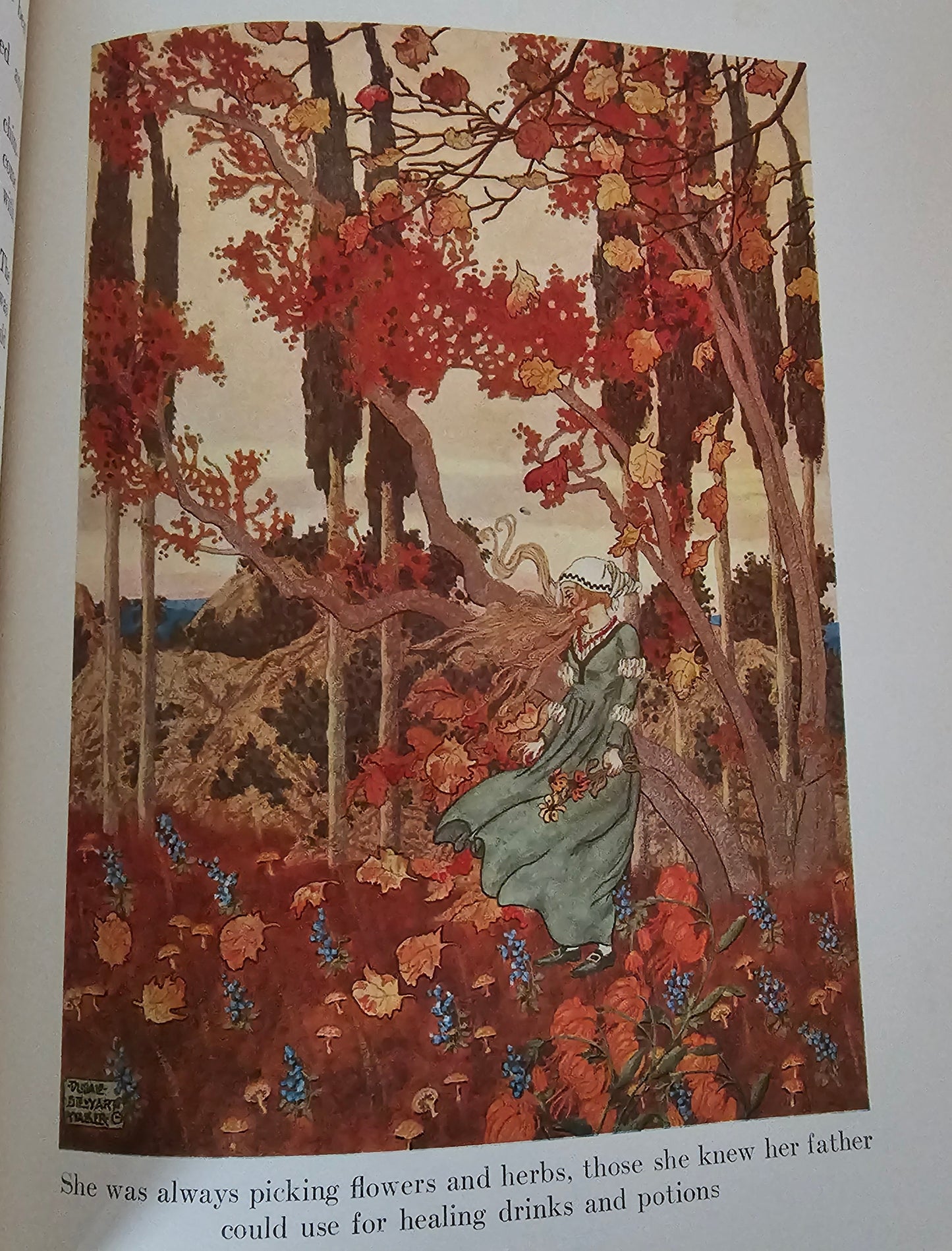 c1917 Fairy Tales From Hans Christian Andersen / George Harrap, London / Beautifully Illustrated by Dugald Stewart Walker / Good Condition