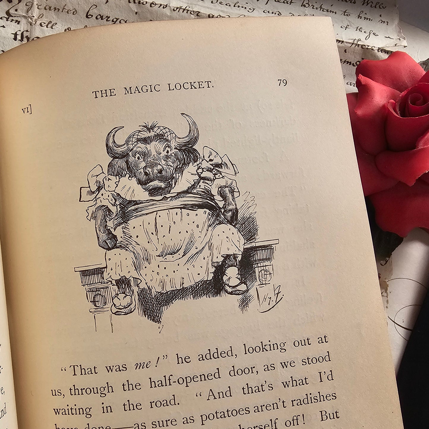 1899 Sylvie and Bruno by Lewis Carroll / Macmillan & Co., London / 46 Illustrations / Early Copy - Just Ten Years After First Edition