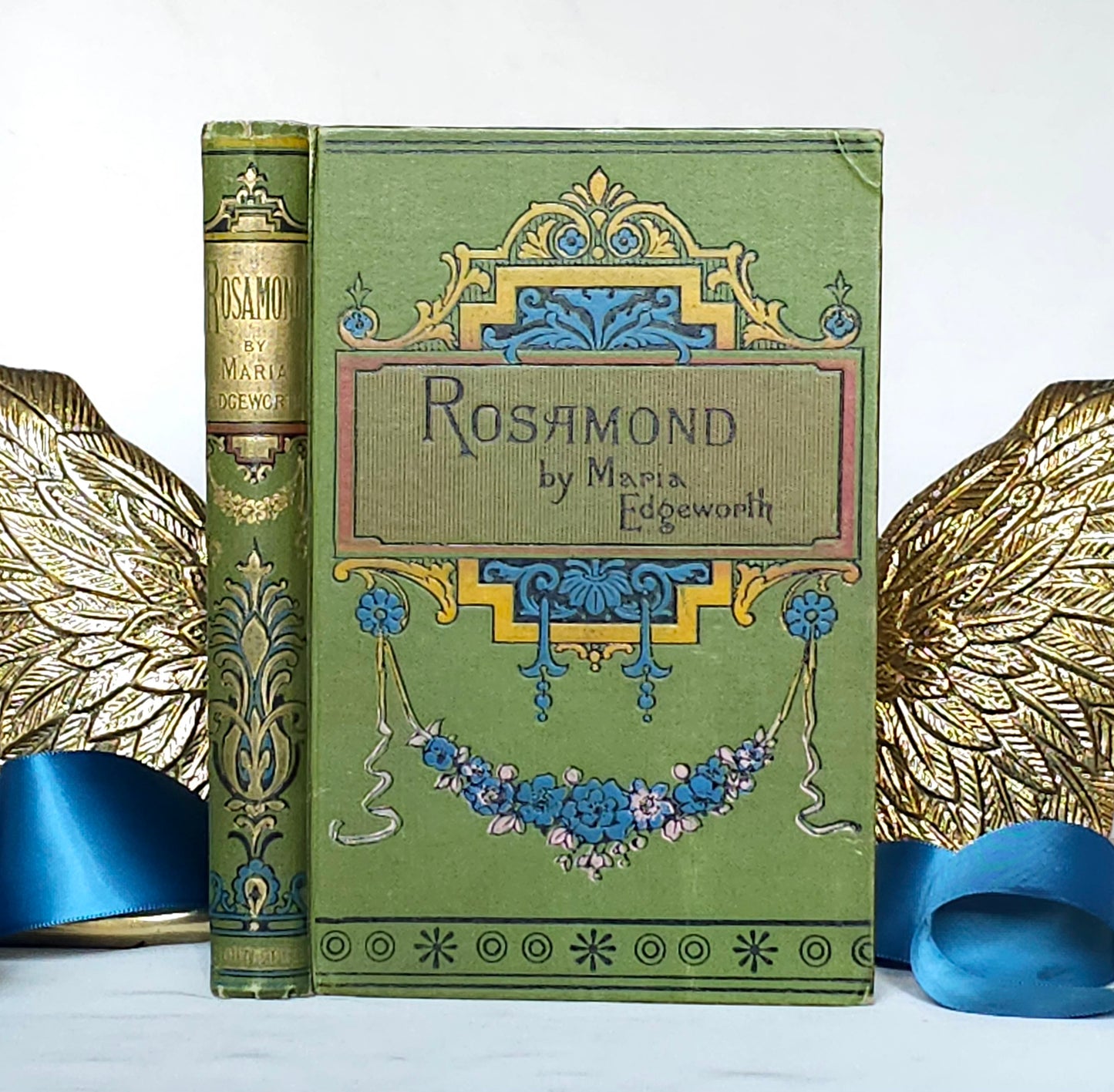 c1900 Rosamond - A Series of Tales by Maria Edgeworth / George Routledge & Sons, London / Richly Illustrated / Lovely Decorative Boards