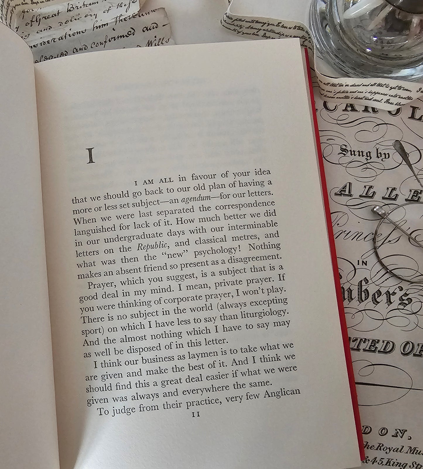 1964 1st Edition, Letters To Malcolm Chiefly On Prayer by CS Lewis / Geoffrey Bles, London / With Dust Wrapper / In Very Good Condition