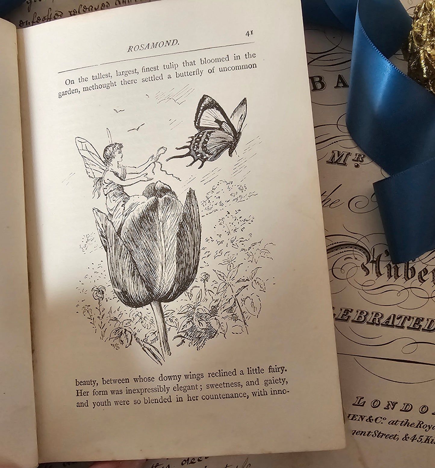 c1900 Rosamond - A Series of Tales by Maria Edgeworth / George Routledge & Sons, London / Richly Illustrated / Lovely Decorative Boards