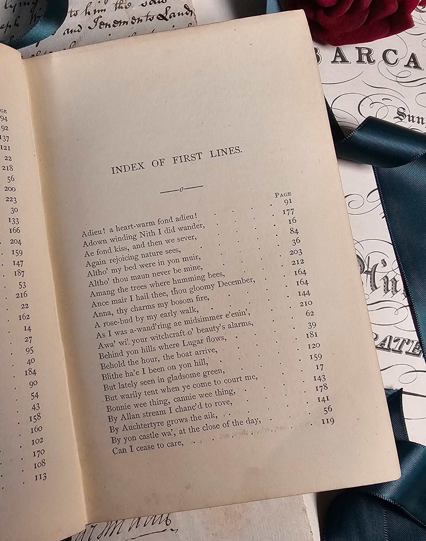 1864 The Ballads and Songs of Robert Burns / Charles Griffin & Co., London / Illustrated / Gilt Edged Pages / Antique Book in Good Condition