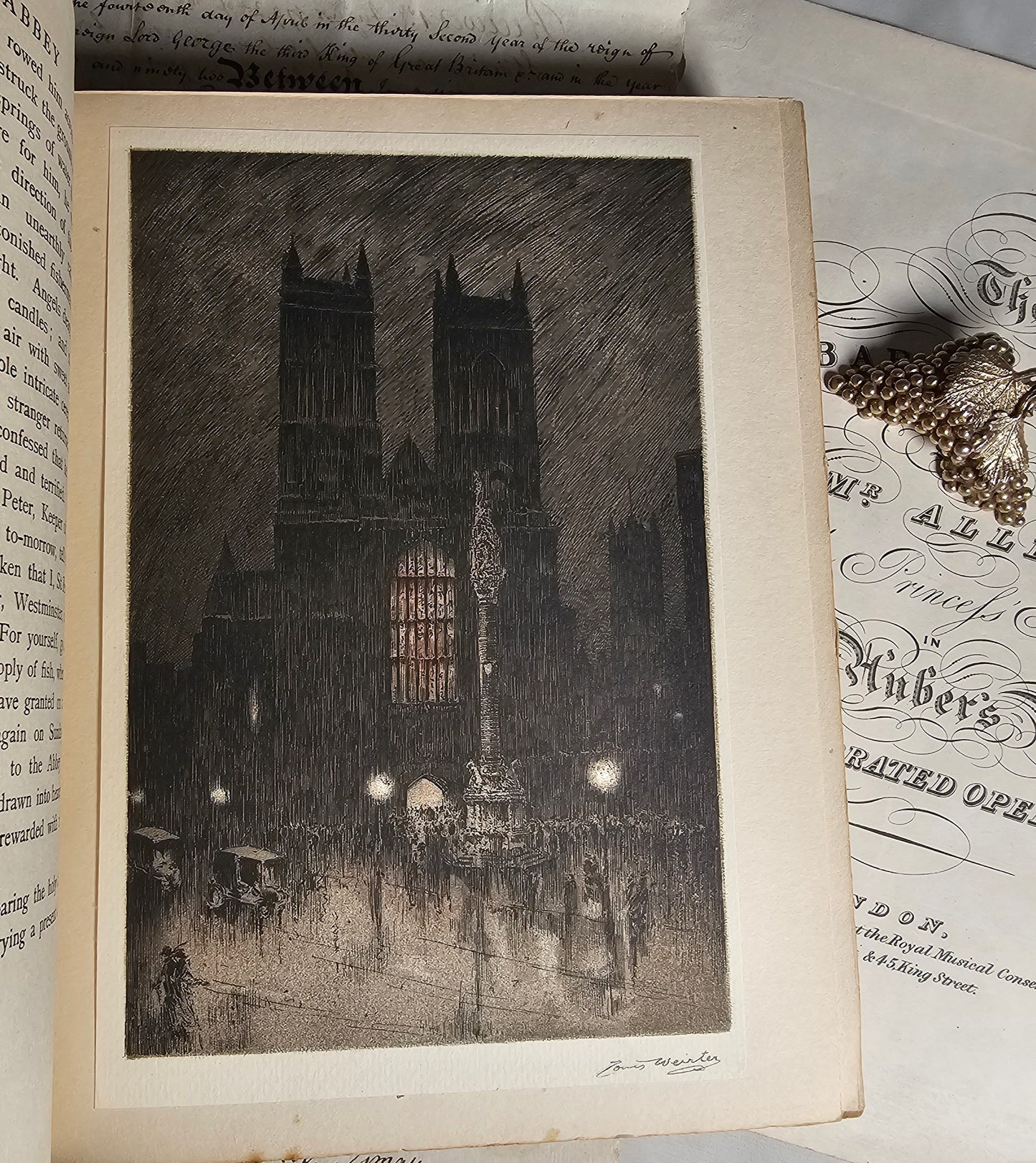 1921 Westminster Abbey - Its Memories and Its Message by Mary Sturgeon / Wonderfully Illustrated History of the Abbey / In Good Condition