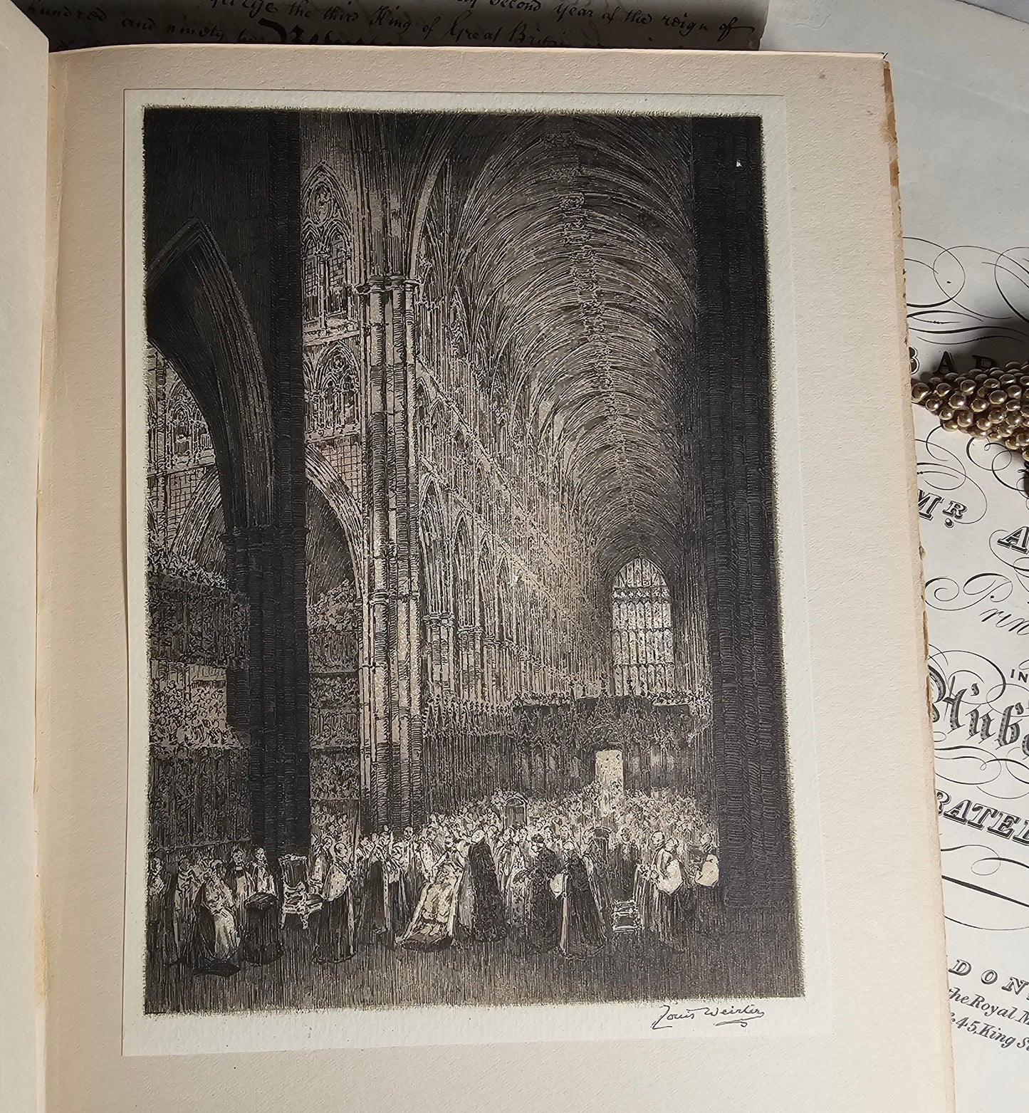 1921 Westminster Abbey - Its Memories and Its Message by Mary Sturgeon / Wonderfully Illustrated History of the Abbey / In Good Condition