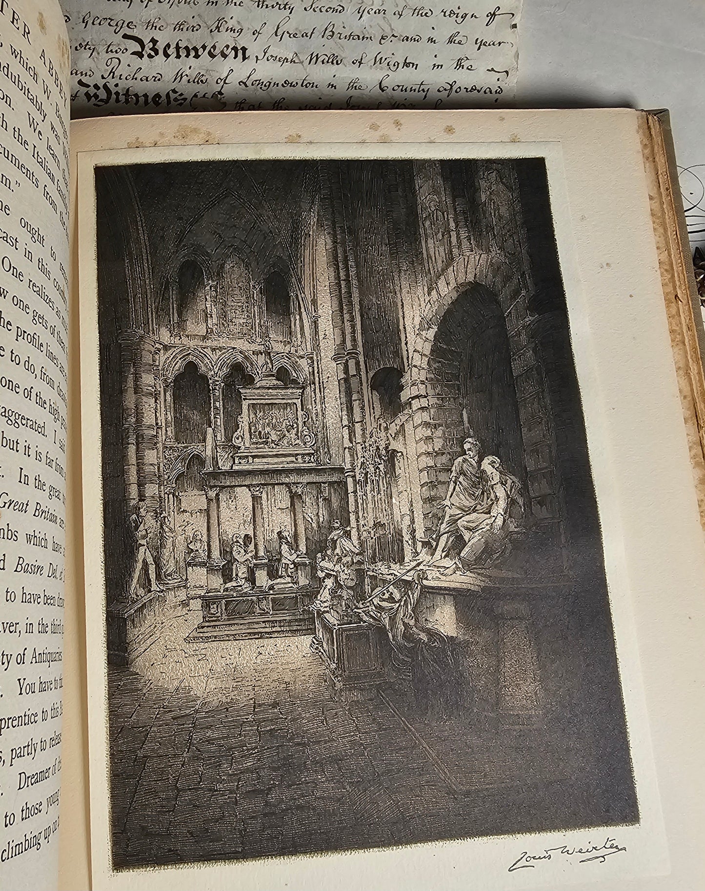 1921 Westminster Abbey - Its Memories and Its Message by Mary Sturgeon / Wonderfully Illustrated History of the Abbey / In Good Condition