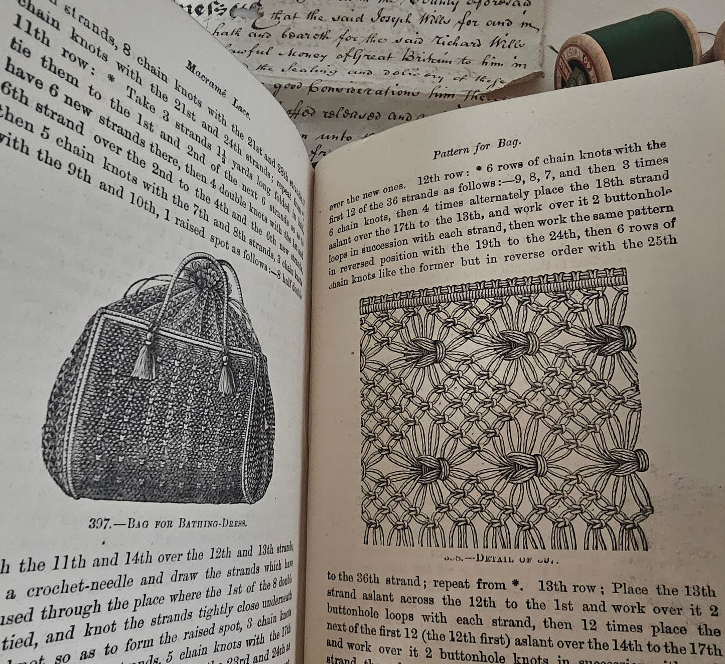 c1900 Beeton's Book of Needlework / Ward, Lock & Co., London / Richly Illustrated in Black and White / In Very Good Condition