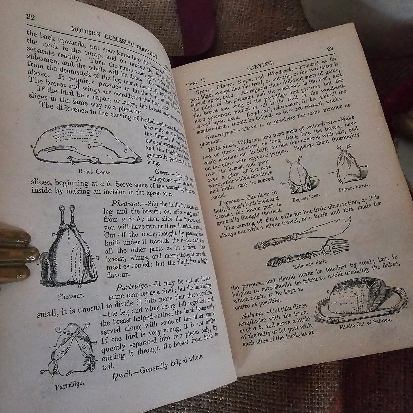 1857 Modern Domestic Cookery by A Lady / John Murray, London / Early Cookery Book / 168 Years Old / Illustrated / Good Antique Condition