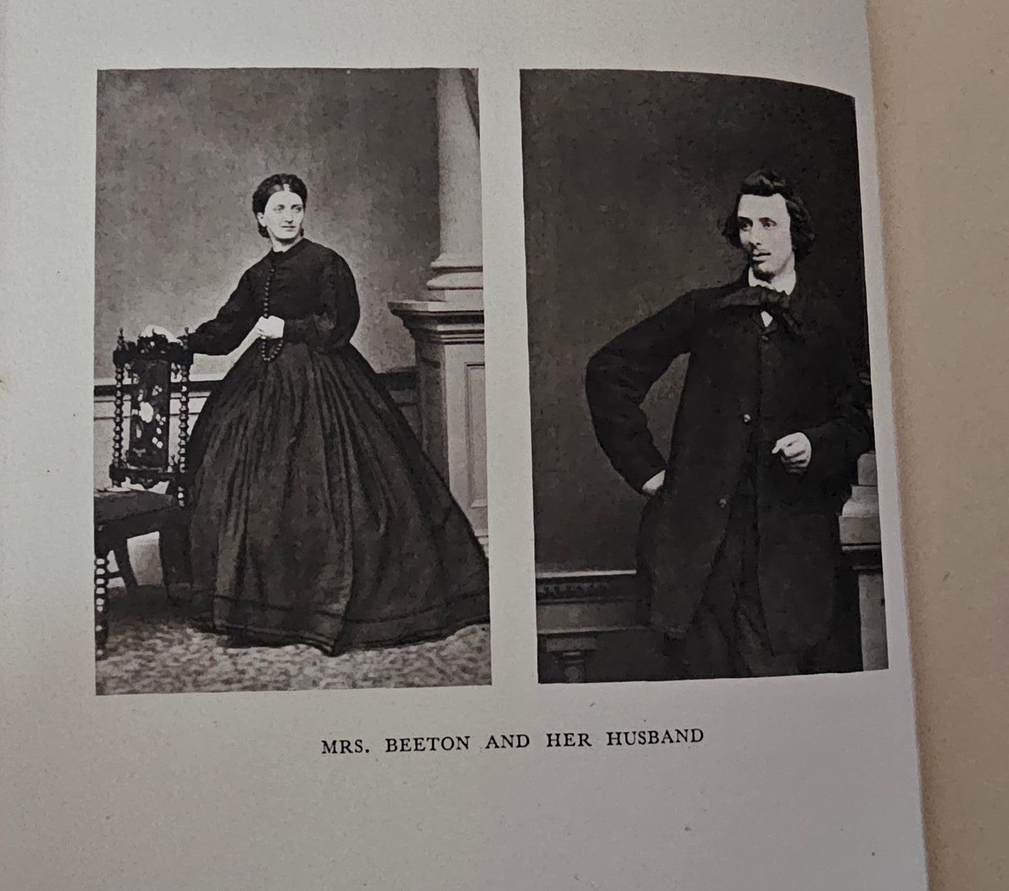 1948 Mrs Beeton and Her Husband by Nancy Spain / First Edition Collins, London / Biography By Her Great-Niece / Vintage Book / Dust Wrapper