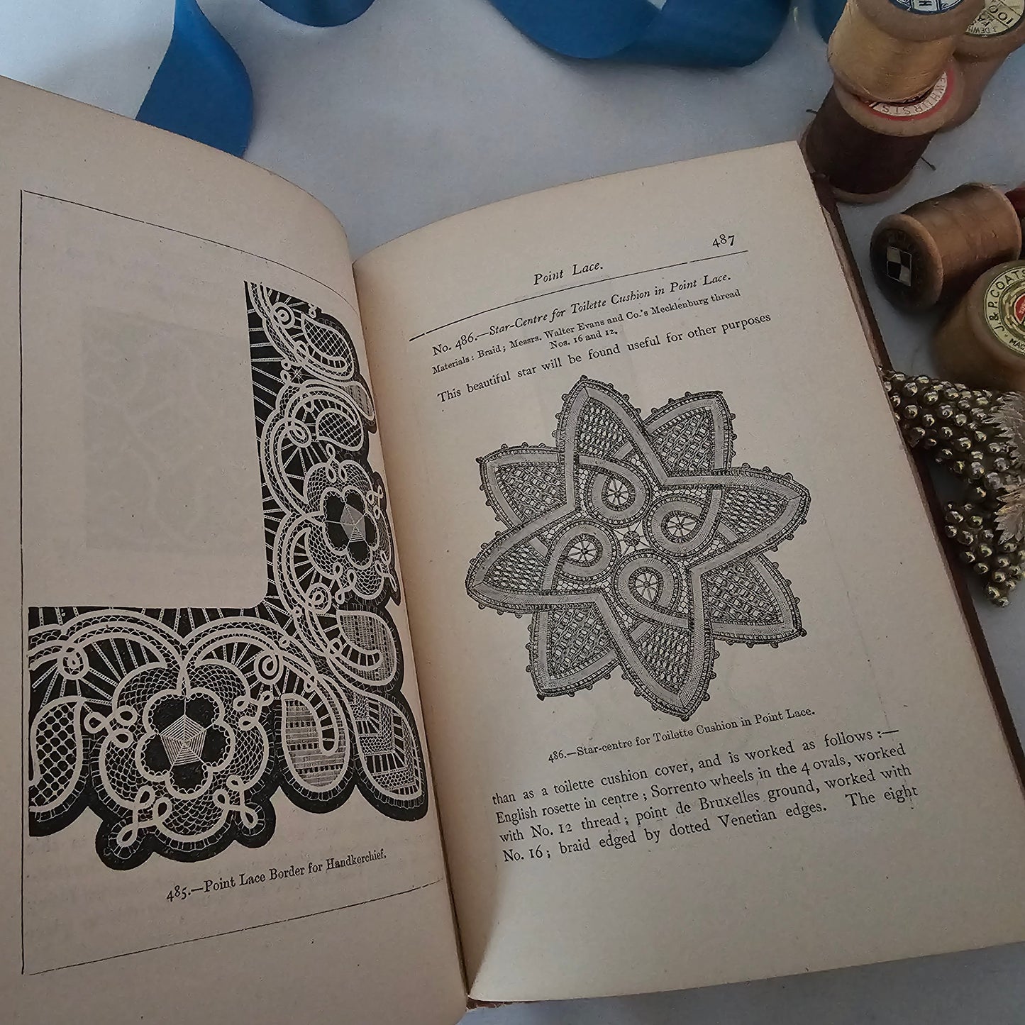 c1900 Beeton's Book of Needlework / Ward, Lock & Co., London / Richly Illustrated in Black and White / In Very Good Condition