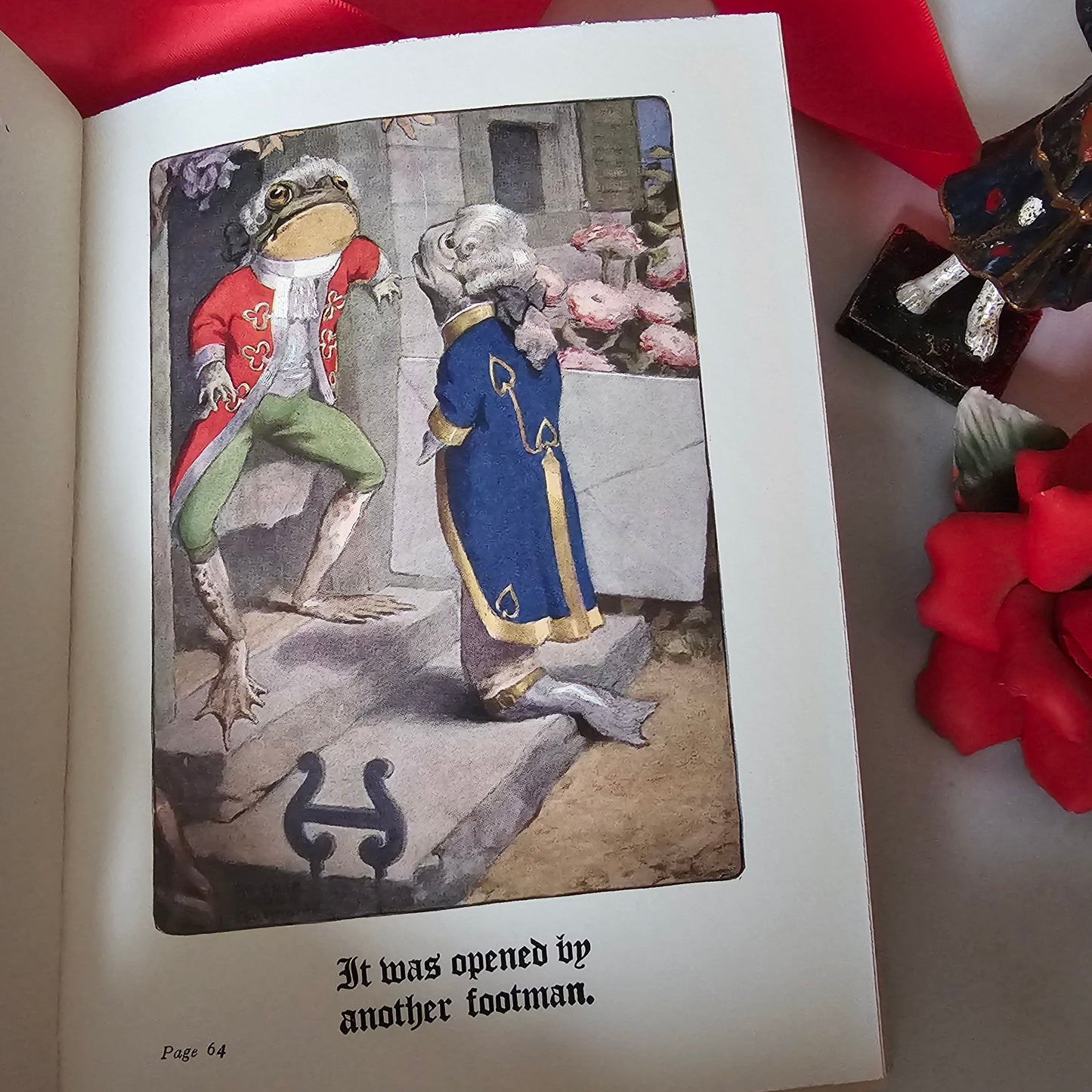 1931 Alice's Adventures in Wonderland by Lewis Carroll / Coker & Co. London / Illustrated by Bessie Pease in Colour and Line / Vintage Book