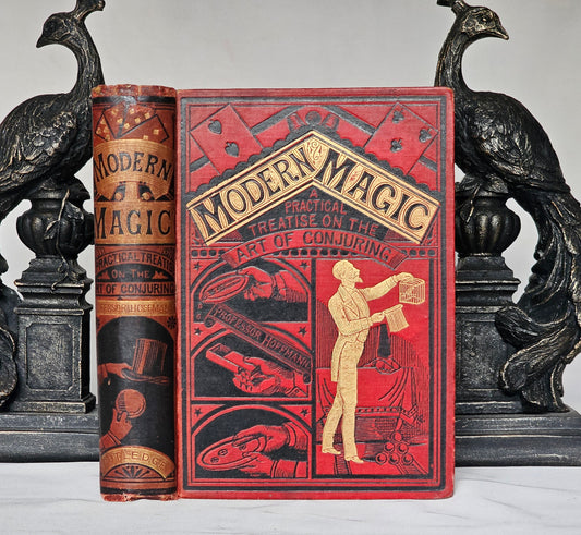 1894 Modern Magic-A Practical Treatise on the Art of Conjuring by Professor Hoffman / Early Edition of the Seminal Magic Book / Illustrated