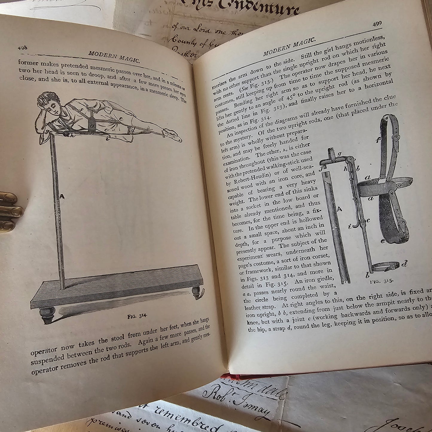 1894 Modern Magic-A Practical Treatise on the Art of Conjuring by Professor Hoffman / Early Edition of the Seminal Magic Book / Illustrated