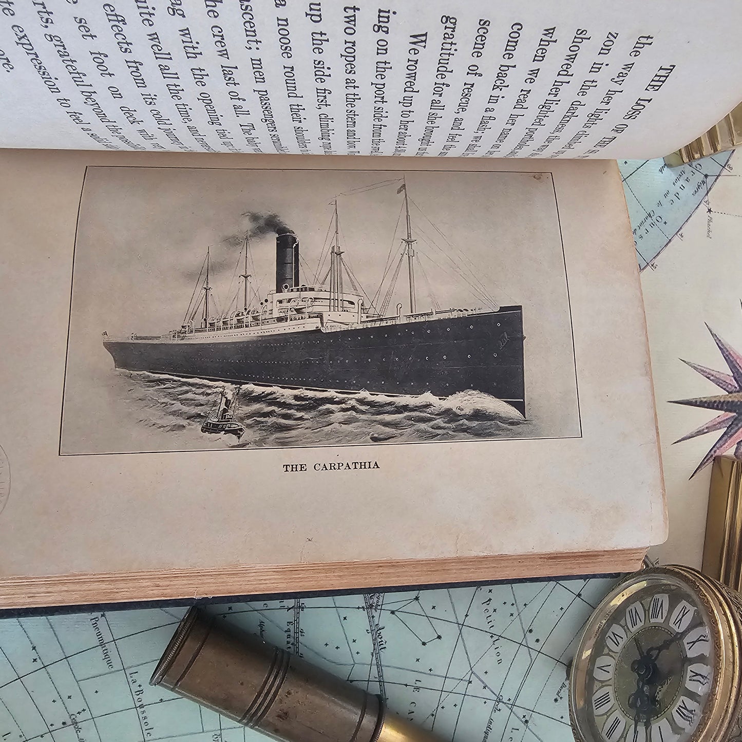 1912 First Edition - The Loss of the SS Titanic by Lawrence Beesley / First Hand Survivors Account / Published Just Two Months After Sinking